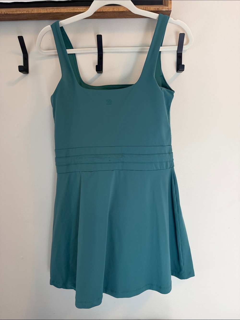 all in motion Square-Neck Athletic Dress with Waist Tie and easy access under - Picture 2 of 4